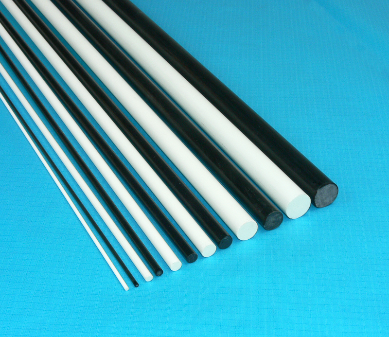 Goodwinds Composites .125 x 48 Solid Round Carbon Rod 